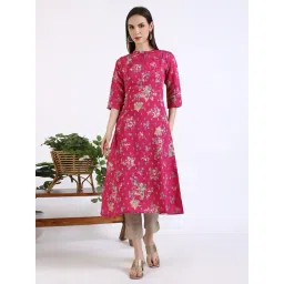 Aurelia Pink Printed Kurta-picture-34