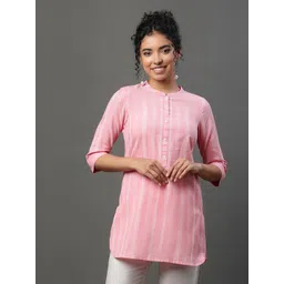 AURELIA Striped Pure Cotton Kurti-picture-29