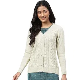 aurelia White Shawl Collar Front Open Cardigan-picture-54