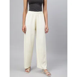 AURELIA Women Acrylic Straight Palazzos-picture-34