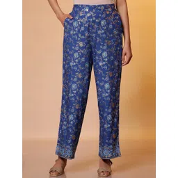 AURELIA Women Floral Printed Ethnic Palazzos-picture-21