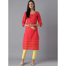 AURELIA Women Red Kurta-picture-20