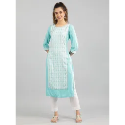 Aurelia Women Straight Cotton Kurta-picture-29