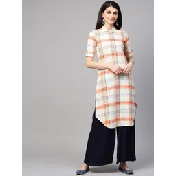 AURELIA Women Straight Cotton Kurta-picture-31