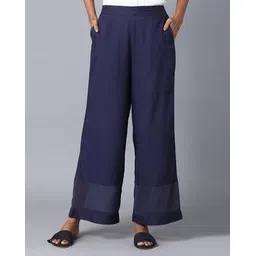 aurelia Women Straight Fit Palazzos-picture-26