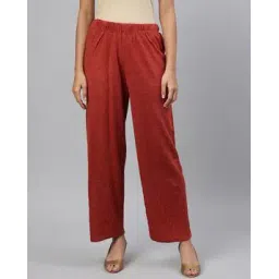 aurelia Women Straight Fit Winter Palazzos-picture-10