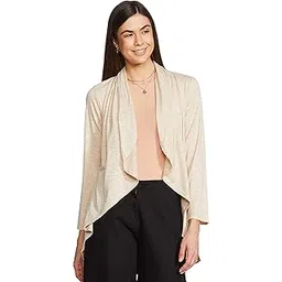 aurelia Women's Synthetic Waist Length Gilet Coat-picture-53