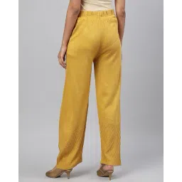 aurelia Women Straight Fit Winter Palazzos image 4