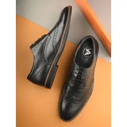 Auserio Men Leather Formal Brogues-picture-30