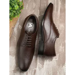 Auserio Men Leather Formal Derbys-picture-14