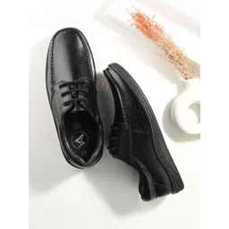 Auserio Men Leather Formal Derbys-picture-14