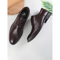 Auserio Men Leather Formal Derbys image 1