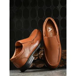 Auserio Men Leather Formal Slip-Ons-picture-32