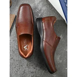 Auserio Men Leather Formal Slip-Ons-picture-36