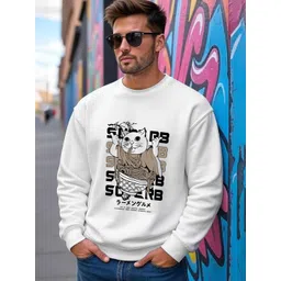 AUSK Men Full Sleeve Round Neck Printed Sweatshirt-picture-24