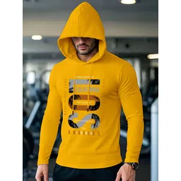 AUSK Men Printed Hooded T-shirt-picture-24