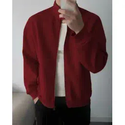 ausk Men Regular Fit Harrington Jacket-picture-22