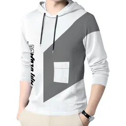 AUSK Men Typography Printed Hood Cotton T-shirt-picture-42