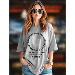 AUSK Women Sports Printed Drop-Shoulder Sleeves T-shirt-picture-16