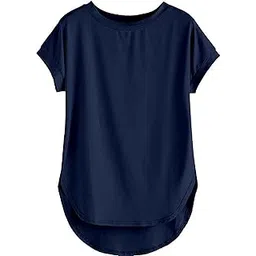 ausk Women's Regular Fit Top Long Lenght Half Sleeves-picture-15