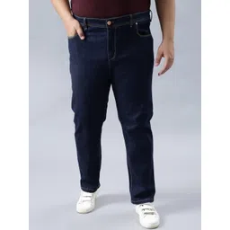 AUSTIN MARTIN Men Regular Fit Mid-Rise Stretchable Jeans image 1
