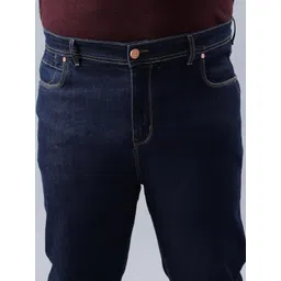 AUSTIN MARTIN Men Regular Fit Mid-Rise Stretchable Jeans image 2