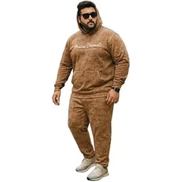 austivo Men Graphic Grey Winter TrackSuit-picture-32