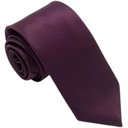 Austora Mens/Boy's Tie Necktie Formal Gift Silk Satin Men Thin Neck tie Solid Plain Classy-picture-26
