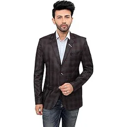 authentics Avser Premium Self Checkered Limited Edition Blazer, Slim Fit | Casual Wear | Perfect for Any Occasion | Premium Fabric-picture-43