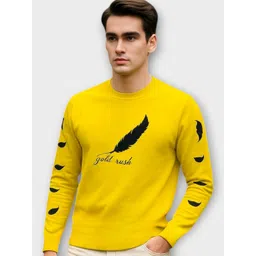 AUTNA Men Graphic Printed Round Neck Cotton Sweatshirt-picture-19