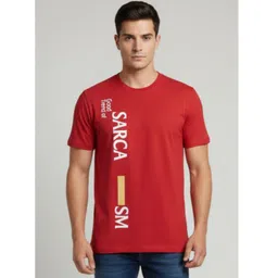 AUTNA Men Typography Printed Round Neck Cotton T-shirt-picture-15