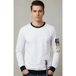 AUTNA Men Typography Printed Round Neck Cotton T-shirt-picture-20