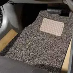 Auto Beast 5 Pcs 18mm PVC Grass Beige Car Floor Mat Set for Mahindra KUV 100 nxt-picture-36