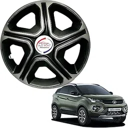 Auto Pearl 16" inch Set of 4 Pcs Press Type Hubcap Wheel Cover Replacements for OEM Steel Wheels ABS with Retention Ring Compatible for Nexon 2020-picture-12