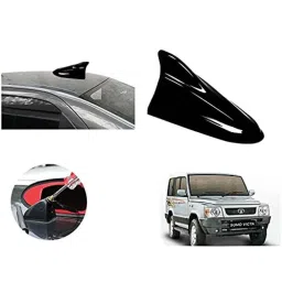 Auto Pearl ABS Black Universal Replacement Shark Fin Car Roof Antenna For Tata Sumo Victa-picture-11