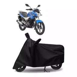 Auto Pearl Bike Cover for Bajaj Discover 125 DTS-i (Black)-picture-33