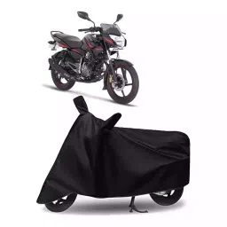 Auto Pearl Bike Cover for Bajaj Pulsar 135 BS6 (Black)-picture-41