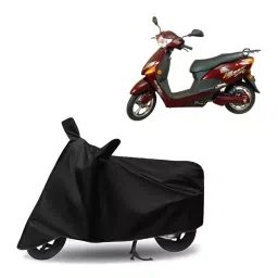 Auto Pearl Bike Cover for Hero Electric Electric Cruz BS6 (Black)-picture-36