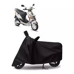 Auto Pearl Bike Cover for Hero Electric Electric E-Sprint (Black)-picture-43
