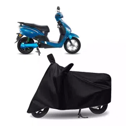 Auto Pearl Bike Cover for Hero Electric Electric Optima BS6 (Black)-picture-39