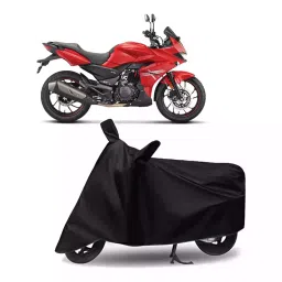 Auto Pearl Bike Cover for Hero MotoCorp Xtreme 200S (Black)-picture-26