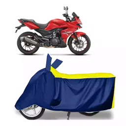 Auto Pearl Bike Cover for Hero MotoCorp Xtreme 200S (Yellow & Blue)-picture-27