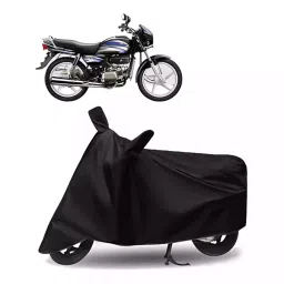 Auto Pearl Bike Cover for Hero Splendor Pro (Black)-picture-33