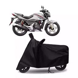 Auto Pearl Bike Cover for Hero Xtreme Sports (Black)-picture-18
