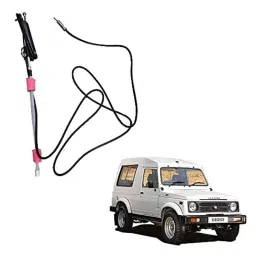 Auto Pearl Black Mount Rubber Mast Flexible Car Roof Antenna with Anti-Theft Design For Maruti Suzuki Gypsy ANT034GYP-picture-21