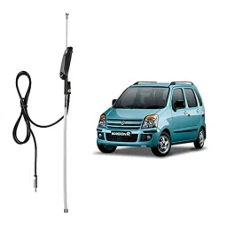 Auto Pearl Black Mount Rubber Mast Flexible Car Roof Antenna with Anti-Theft Design For Maruti Suzuki OLDWAGONR ANT021OWG-picture-38