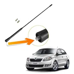 Auto Pearl Black Mount Rubber Mast Flexible Car Roof Antenna with Anti-Theft Design For Skoda Rapid-picture-22
