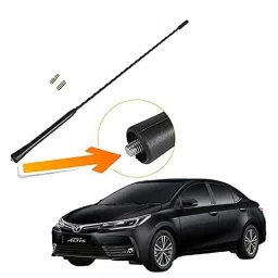 Auto Pearl Black Mount Rubber Mast Flexible Car Roof Antenna with Anti-Theft Design For Toyota Altis2015 ANT072ALT-picture-16