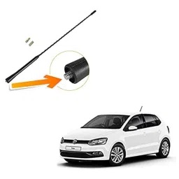 Auto Pearl Black Mount Rubber Mast Flexible Car Roof Antenna with Anti-Theft Design For Volkswagen PoloExquisite-picture-12