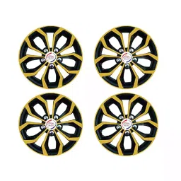 Auto Pearl Car Black Copper Wheel Cover Caps 33.02 cm (13 Inch) Press Type Fitting for Renault Kwid-picture-31